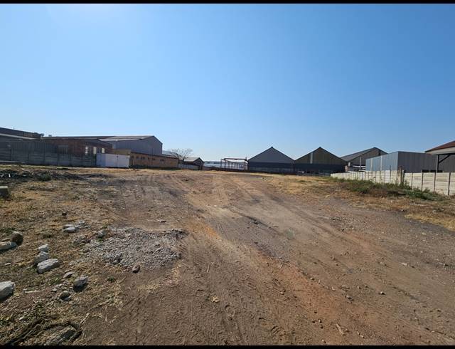 3,000M² VACANT LAND TO LET IN ELANDSFONTEIN